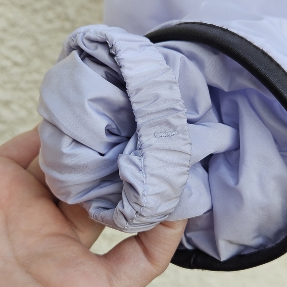 Prada y2k short light purple nylon winter jacket size IT 42 US 6 - Picture 13 of 15